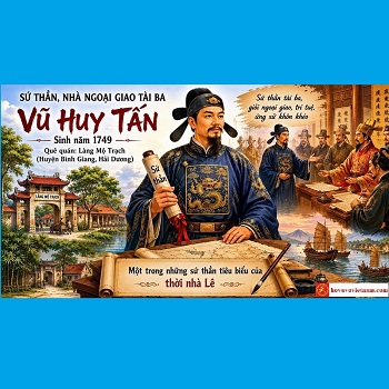 Sứ thần tài ba Vũ Huy Tấn